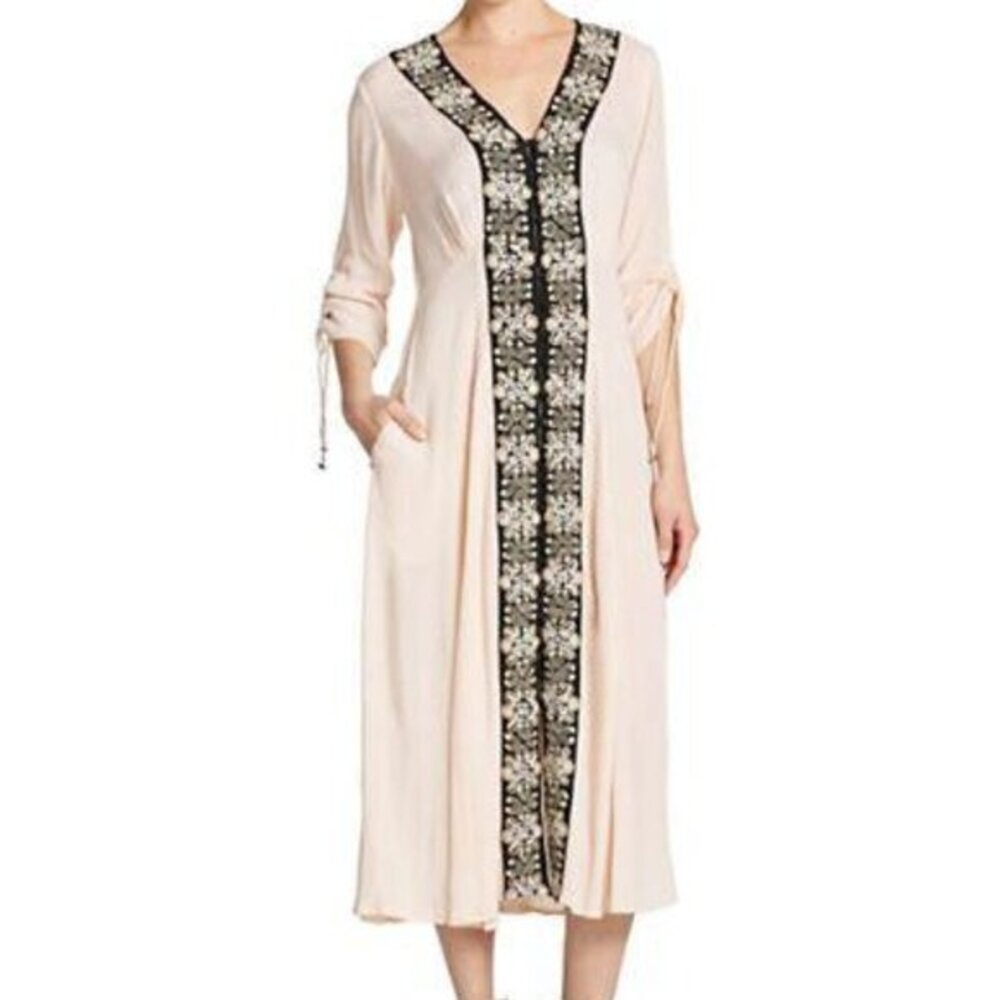 Free People Journey to the Horizon Dress / Bohemian festival look Size 8